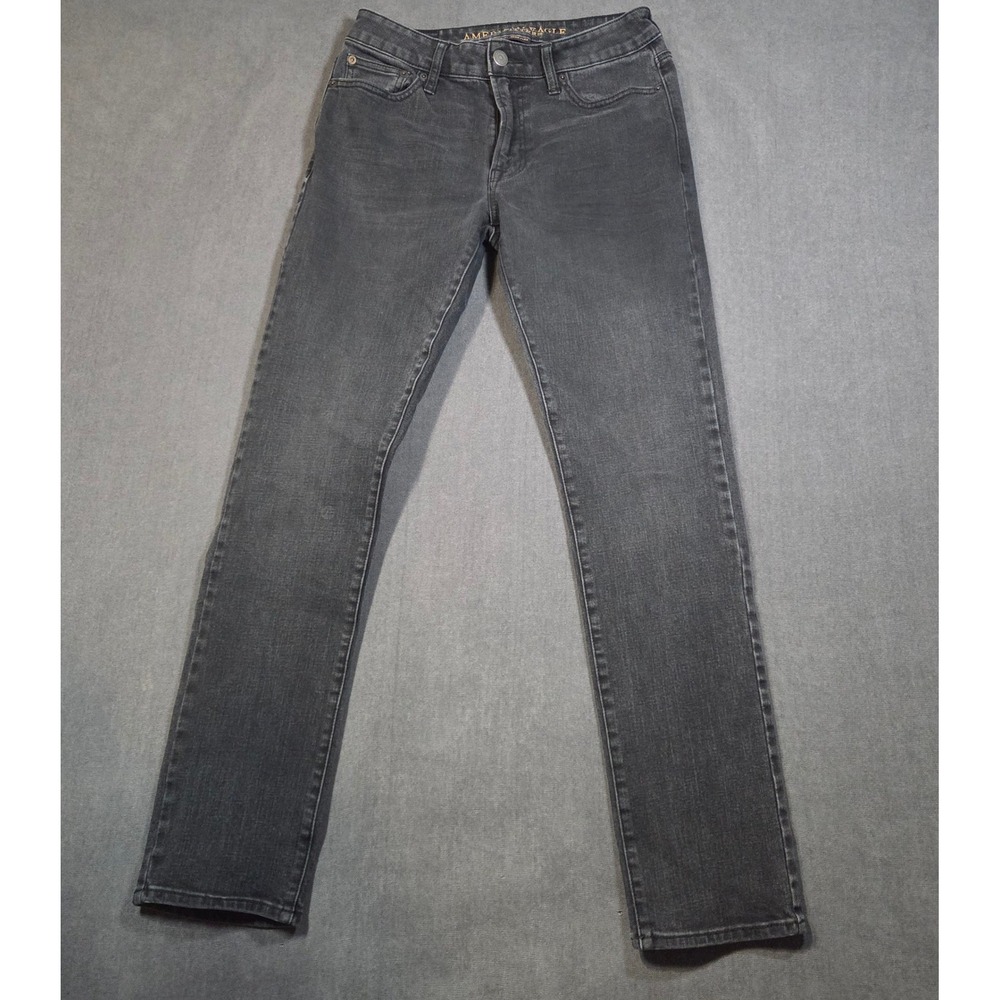 American Eagle Jeans Mens 30x32 Black Slim 360 Extreme Flex Denim Pants